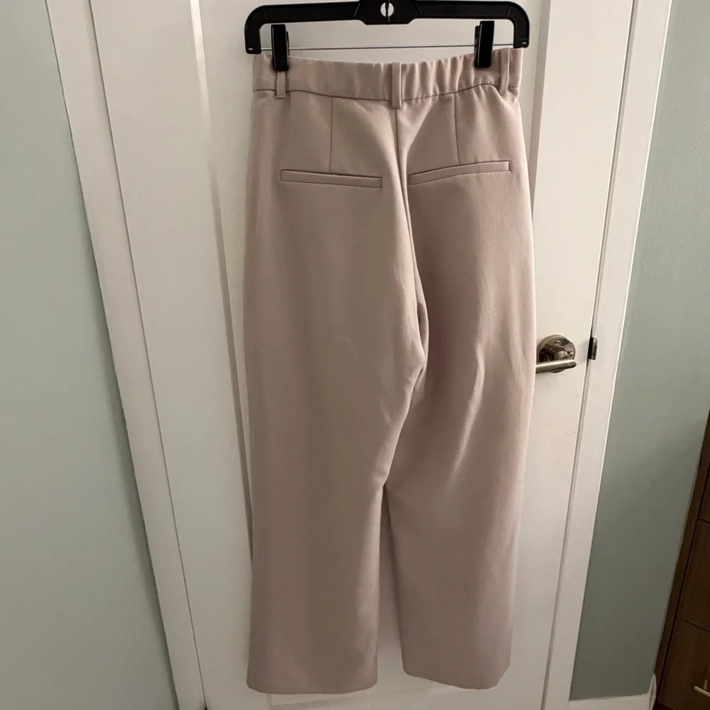 Abercrombie Curve Love Sloane Tailored Wide Leg Pant - Picture 4 of 5